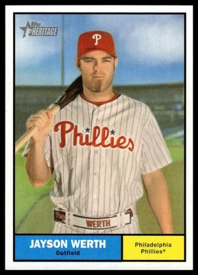 2010 Topps Heritage Jayson Werth #78 - Image 1 of 2