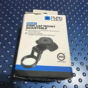 QUAD LOCK Stem Cap Mount Adjustable fits Stem Size 28.6mm ( 1-1/8” ) /motorcycle - Photo 1 sur 4