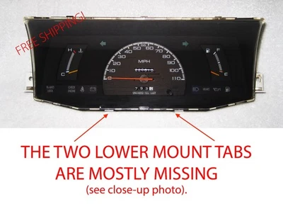 1991 Isuzu Pup Pickup Truck MT 4WD 3.1l V6 Instrument Cluster 8970208760 Foto 1 de 4
