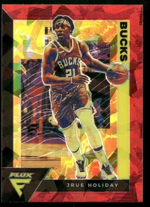 Jrue Holiday - 2020-21 Panini Flux Basketball - Red Cracked-ice Prizm #101 - Bild 1 von 2