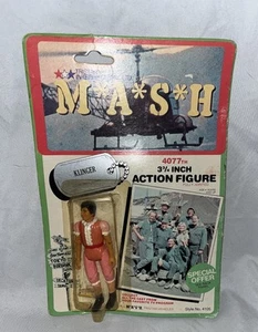 Rare Vintage MASH Klinger Pink Outfit Drag 1982 Action Figure 3 3/4 Inch Tristar - Picture 1 of 2