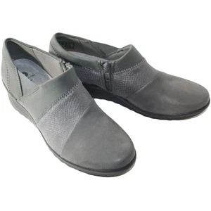 CloudSteppers by Clarks Caddell Denali Damen-Loafer 8,5 grau weich gepolstert Bootie  - Bild 1 von 9