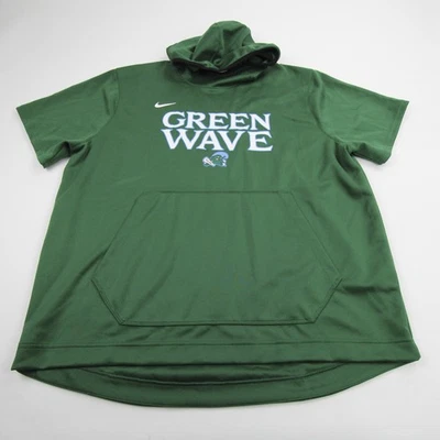 Tulane Green Wave Nike Sweatshirt Men's Dark Green New - Image 1 of 4