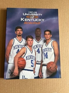 1993-94 Kentucky Wildcats Media Guide Rick Pitino Travis Ford Tony Delk - Picture 1 of 2