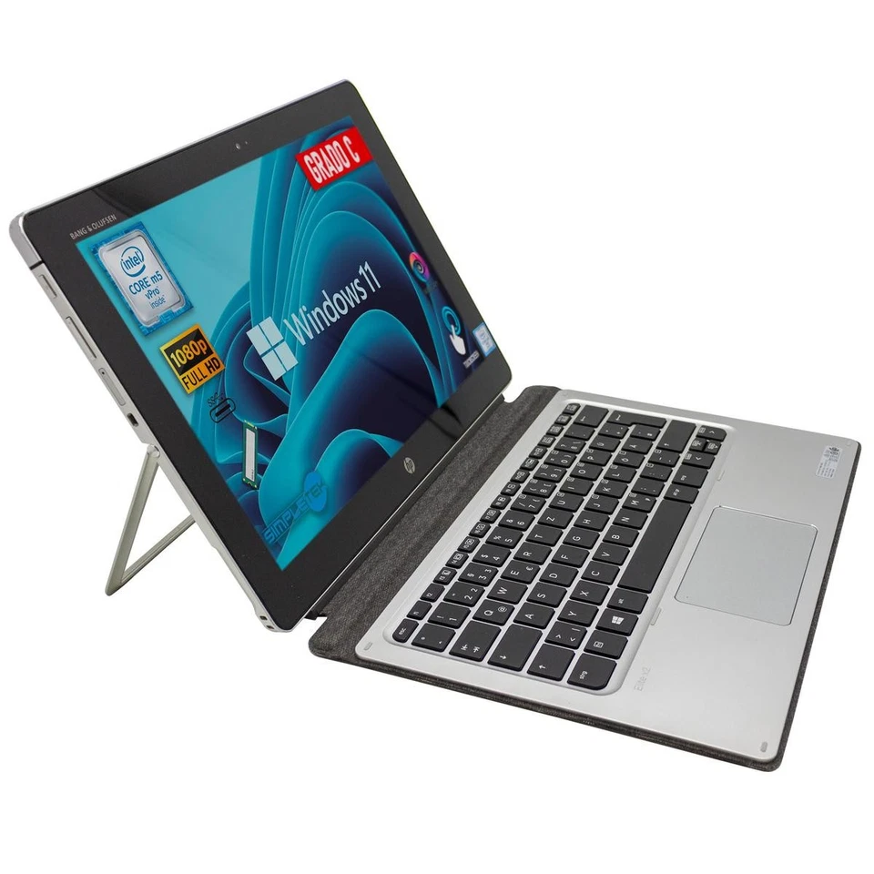 PORTATILE HP ELITE X2 TABLET 1012 G1 CONVERTIBILE 2 IN 1 NOTEBOOK TOUCH SCREEN - Immagine 1 di 4