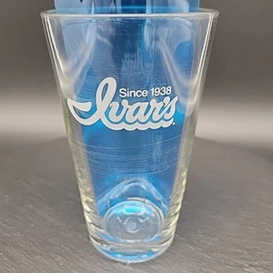 Ivar's Restaurant Beer Pint Drinking Glass - Since 1938 - Used Bar Drink Glass - Picture 1 of 10
