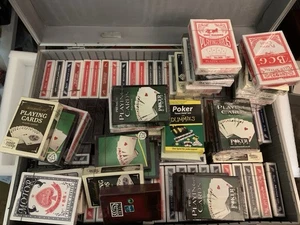 Poker Karten Konvolut Plastic Coated Pokerkarten ❤️♦️ - Bild 1 von 8