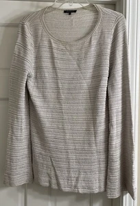 Lafayette 148 New York Strick L/S Viskose/Nylon Pullover Damen Gr. M - Bild 1 von 6