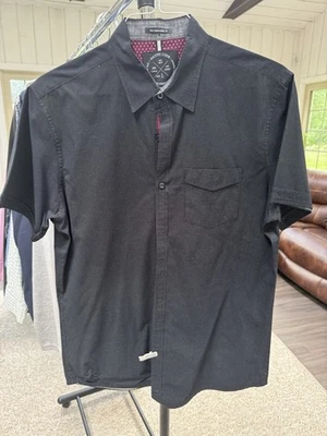 Native Code - Size L Mens - Black Short Sleeve 100% Cotton - Image 1 of 2