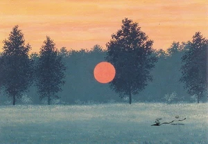 Postkarte: Rene Magritte - Le Banquet - Picture 1 of 1