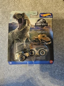 Hot Wheels Charakter Auto Trex Tyrannosaurier Rex Sealed Clean Card Jurassic Wrld - Bild 1 von 1