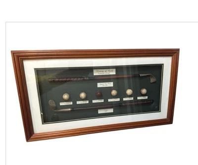 History Of Golf Evolution Of Irons And Golf Balls Shadow - Image 1 of 3