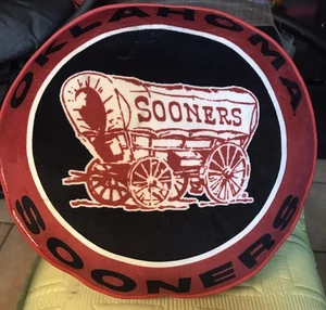 Oklahoma University OU Sooners cuscino da viaggio o da memory foam spessore 16” 7” - Foto 1 di 5