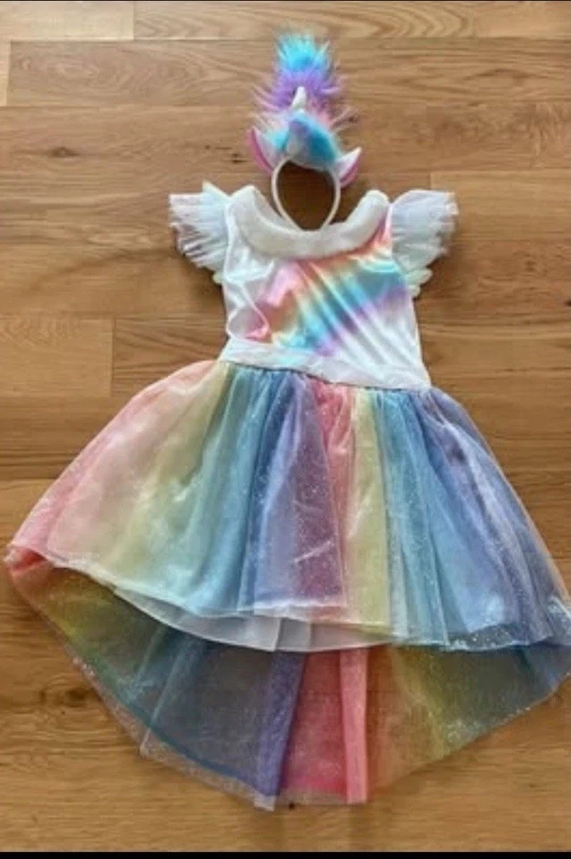Rainbow Unicorn Pegasus Costume - Image 1 of 2