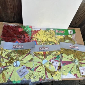 Linterna Bola Gigante Vintage Lámina Decoración Navidad Real Retro X 6 Nueva. - Imagen 1 de 6