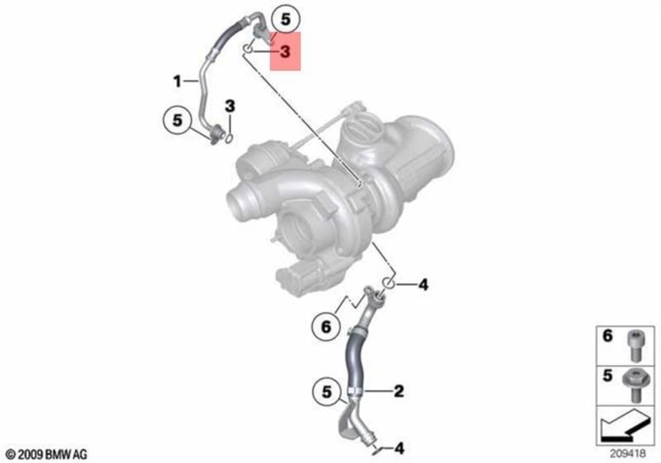 Vedação de bomba de óleo trans automática original BMW E70N E71 E72 E82 E84 E88 FABRICANTE DE EQUIPAMENTO ORIGINAL 11427590576 - Imagem 1 de 1