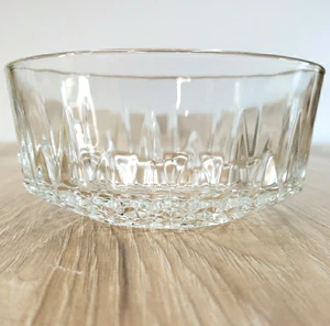 Vintage Arcoroc France Sternschliff Klarglas 5" Schale Made in France (S2-1) - Bild 1 von 6