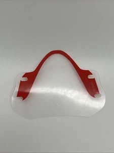 LEGO Transparent Windscreen w/ Red Border (67144) for Ducati Motorcycle (42107) - Picture 1 of 2