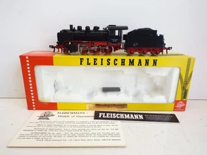FLEISCHMANN HO 4140 2-6-0 BR24 074 DB LOCO BLACK/RED STEAM NOS BOXED (OO3011) - Picture 1 of 6