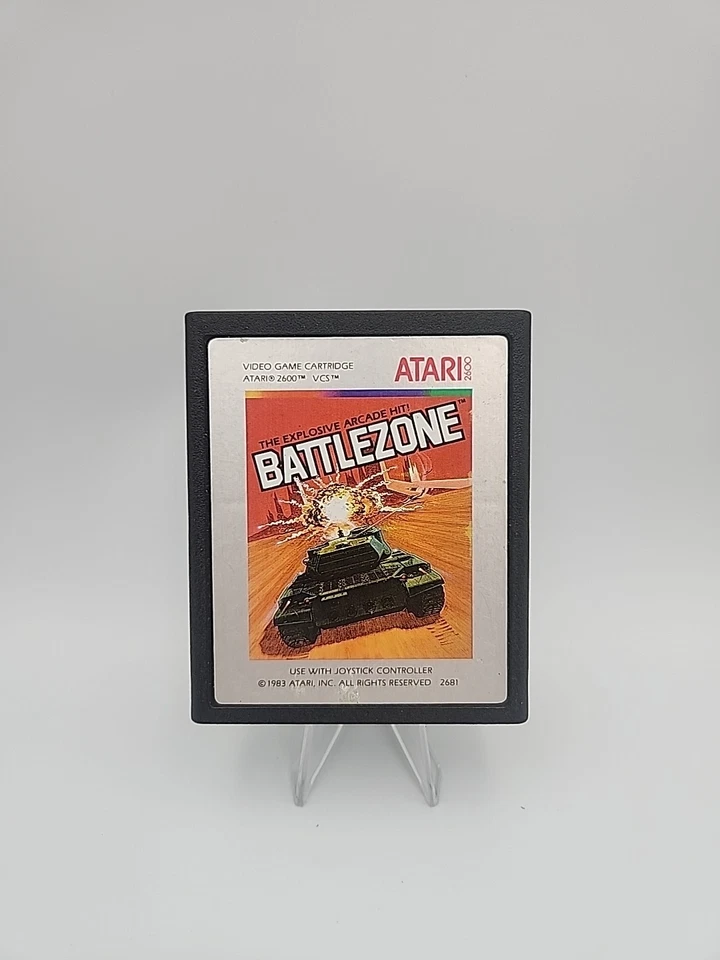 Battlezone (Atari 2600, 1983) Cleaned & Tested (O285) - Image 1 of 1