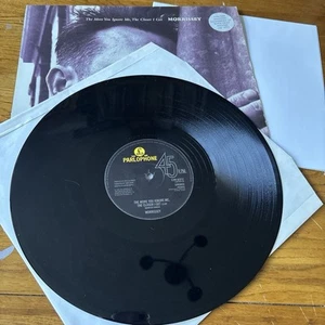 MORRISSEY - THE MORE YOU IGNORE ME THE CLOSER I GET. MINT UNPLAYED VINYL POSTER - Picture 1 of 14