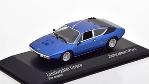 943 103323 MINICHAMPS 1:43 scale Lamborghini Urraco 1974 blue metallic - Picture 1 of 7