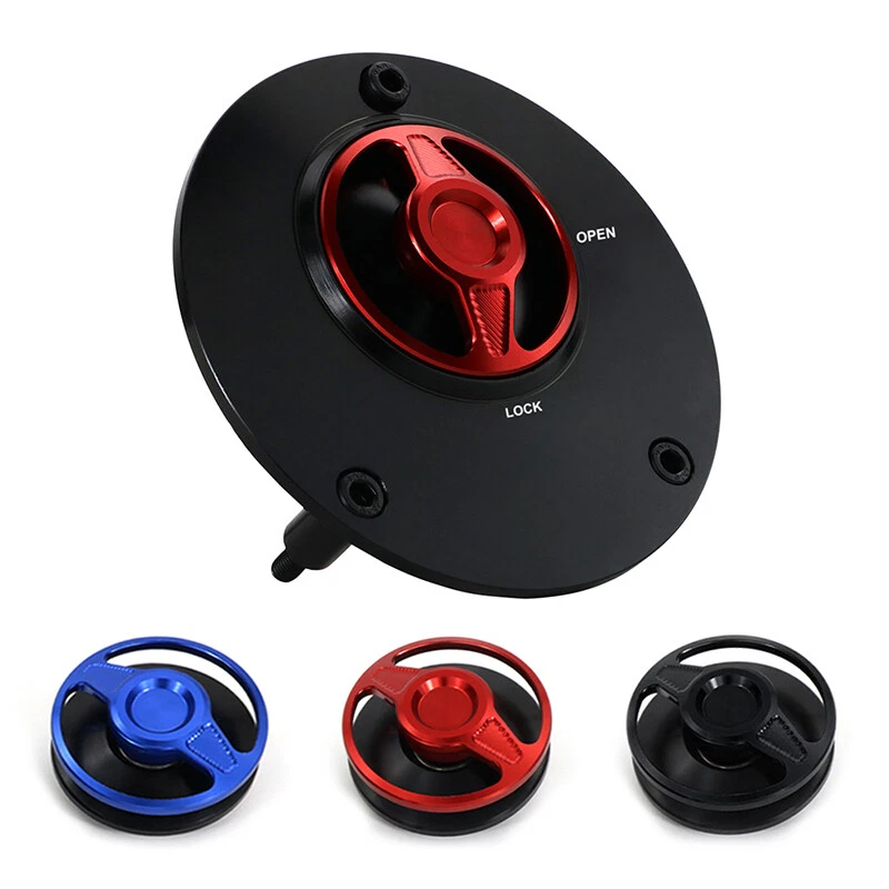 Tampa de tanque de combustível gasolina aftermarket compatível com Ducati 996S 2000-2002 996SPS 1999-2002 - Imagem 1 de 4