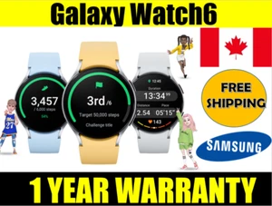 Samsung Galaxy Watch6 40/44 mm - Bluetooth uniquement - Très bon état *Budget convivial* - Photo 1 sur 3