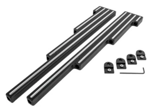 BILLET SPECIALTIES WIRE LOOM KIT,BALL MILLED,BLACK,SPARK PLUG,SBC,BBC,FORD - Foto 1 di 1