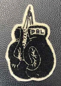 Polo Ralph Lauren PRL NY Boxing Club Schwarz Chenille Boxhandschuhe Aufnähen Patch X - Bild 1 von 6