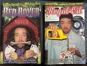 Royal Oil & Red Rover -Two Supurb Magic Tricks From Dan Harlan! New!