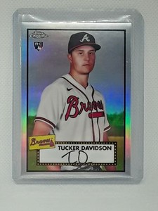 Tucker Davidson 2021  Topps Chrome Platinum Anniversary - RC #25 Refractor