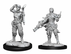 Starfinder Battles Deep Cuts Unpainted Miniatures: Human Mechanic - Picture 1 of 1