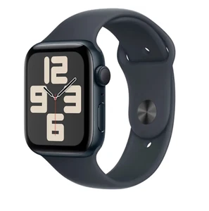 NEW! Apple Watch SE (2nd Gen) 44mm (GPS) Midnight Aluminum M/L Strap A2723 - Picture 1 of 2