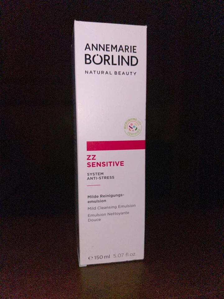 Emulsión de leche limpiadora suave antiestrés sistema sensible AnneMarie Borlind ZZ Foto 1 de 1