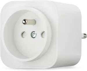 Amazon Basics Smart WLAN-Steckdose 2.4 GHz Wi-Fi für EU-Steckdose, Französisch - Bild 1 von 5