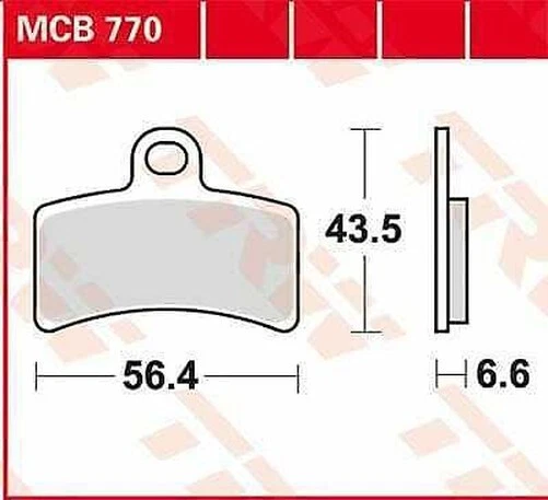 Pastillas de freno de cerámica Gas Txt Pro 280 Raga 2011 TRW MCB766 Foto 1 de 1