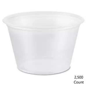 Dart 4 Ounce Plastic Souffle Cup | 2500/Case - Picture 1 of 1