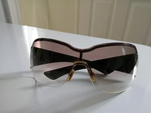 Ladies Genuine Gucci Rimless Gradient Lens Sunglasses - Picture 1 of 12
