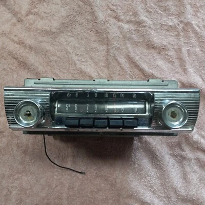 1956 Ford Radio Town & Country Fairlane Victoria With Knobs & Face Plate FOMOCO - Image 1 of 4