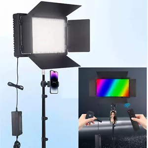 Photography LED Video Light Panel Lighting Photo Studio Lamp Kit For Shoot Live - Picture 1 of 8
