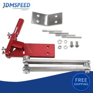 Mower Blade Sharpener Lawn Mower Frame 7-14 cm Adjustable W/ Bearings RED - Picture 1 of 12