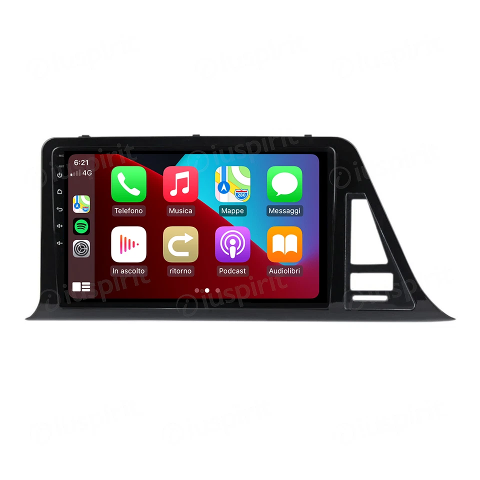 ANDROID autoradio navigatore per Toyota CHR 2016-2021 CarPlay Android Auto GPS U - Immagine 1 di 1