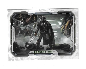 Topps Star Wars: Book of Boba Fett Concept Art The Mandalorian #CA-9
