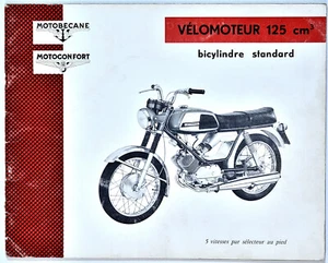 Motobécane 125cc. Bicylindre Standard. Catalogue Pièces détachées 1971 - Picture 1 of 1