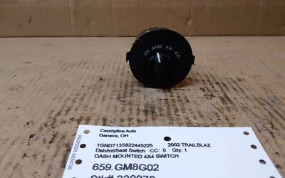 Chevrolet Trail Blazer 2002 montado en el tablero interruptor 4x4 #220070 Foto 1 de 4