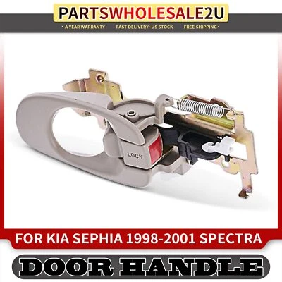 Manija de puerta interior delantera/trasera derecha beige para Kia Sephia 1998-2001 Spectra Foto 1 de 4