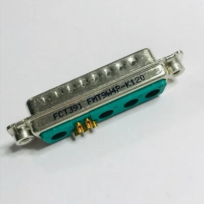  FMT9W4P-K120 (173107-0387) D-Sub Connector Mixed Layout - Image 1 of 4