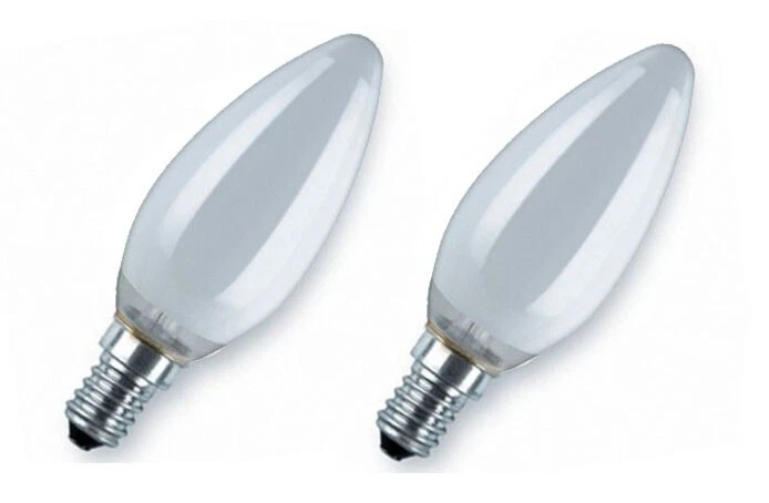 LOTE BOMBILLA INCANDESCENCIA VELA LISA MATE 40W E14 220V - Imagen 1 de 1