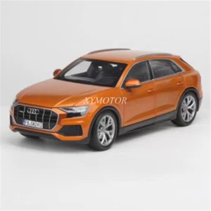 Norev 1/18 Audi Q8 2018 Diecast Model Cars Orange Gifts Hobby Display Collection - Picture 1 of 12